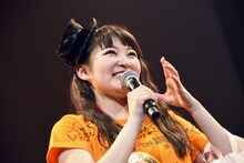 柏木ひなた生誕ソロライブ「HEART to HEART」の様子。