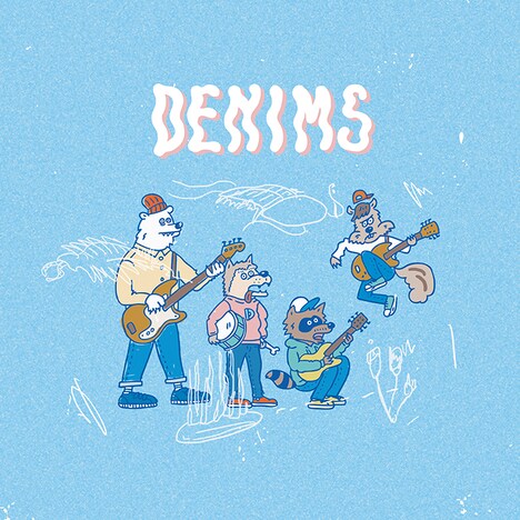 DENIMS「DENIMS」12inchアナログジャケット