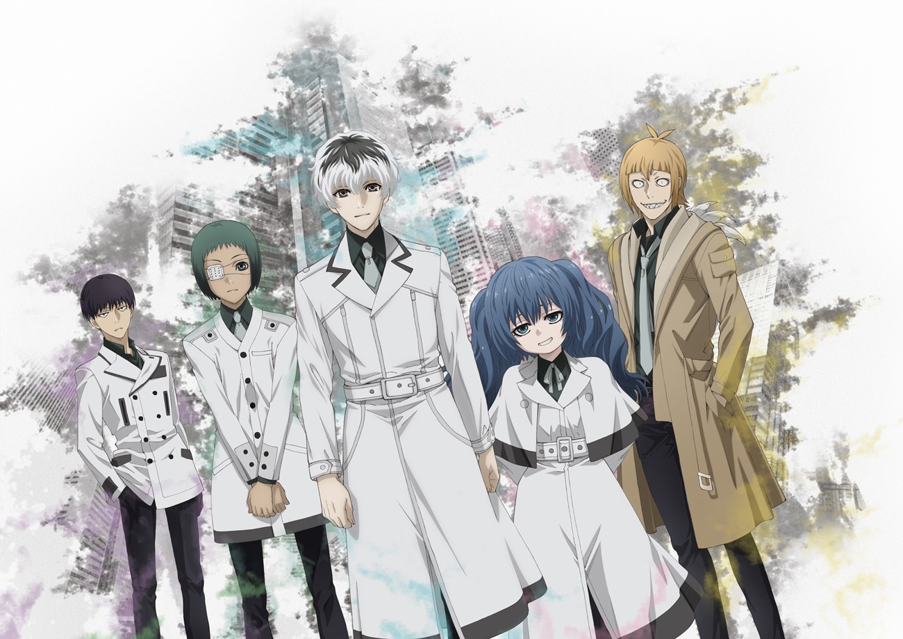 テレビアニメ「東京喰種トーキョーグール：re」キービジュアル (c)石田スイ / 集英社・東京喰種:re製作委員会