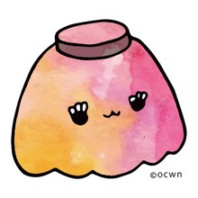 O'CHAWANZのキャラクター「オチャワンケノービ」。