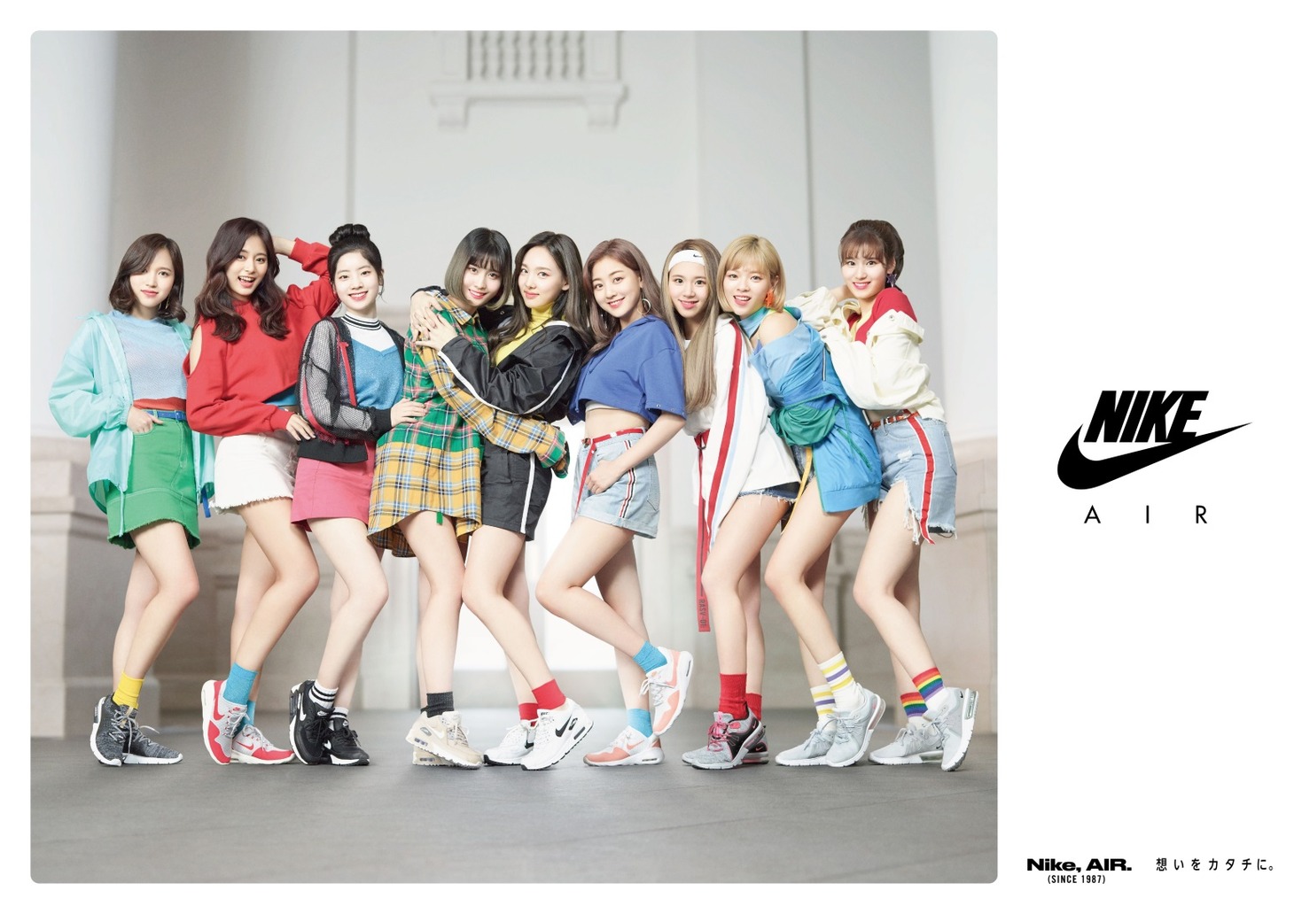 ABC-MART「NIKE AIR MAX」ポスタービジュアル
