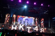 HKT48「HKT48春のアリーナツアー2018～これが博多のやり方だ!～」埼玉・さいたまスーパーアリーナ公演の様子。(c)AKS