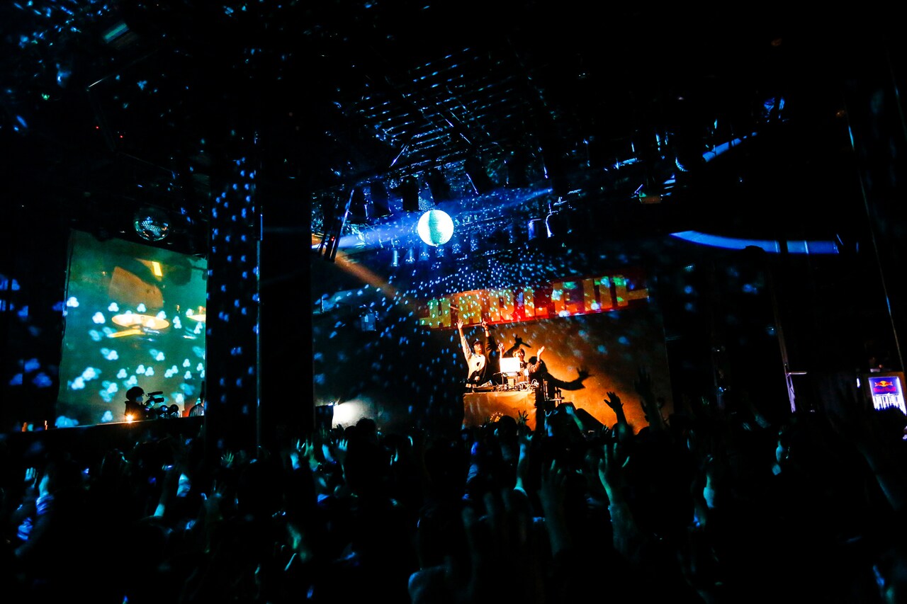 ジョーのDJタイムの様子。（撮影：笹森健一）