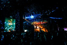 ジョーのDJタイムの様子。（撮影：笹森健一）