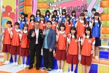けやき坂46とサンドウィッチマン。