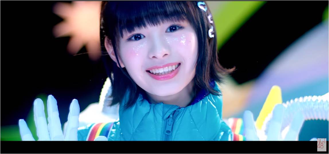 NGT48「あとで」ミュージックビデオのワンシーン。