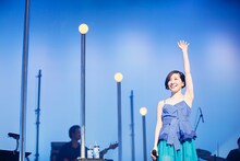 「坂本真綾 LIVE TOUR 2018 "ALL CLEAR"」最終公演の様子。（写真提供：FlyingDog）
