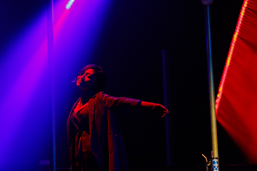 「坂本真綾 LIVE TOUR 2018 "ALL CLEAR"」最終公演の様子。（写真提供：FlyingDog）