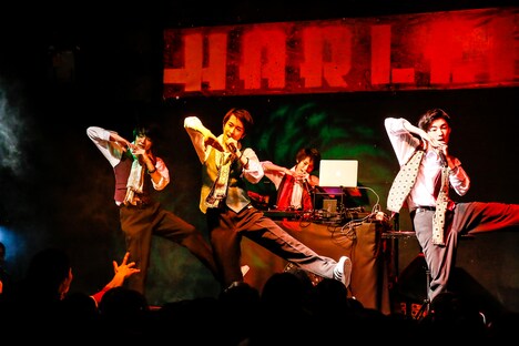 チャラ男のMAGiC BOYZ。（撮影：笹森健一）