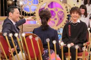 「1周回って知らない話 新学期の疑問が満開SP」収録の様子。(c)日本テレビ