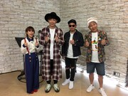 番組MCのIMALUとベリーグッドマン。 (c)テレビ朝日