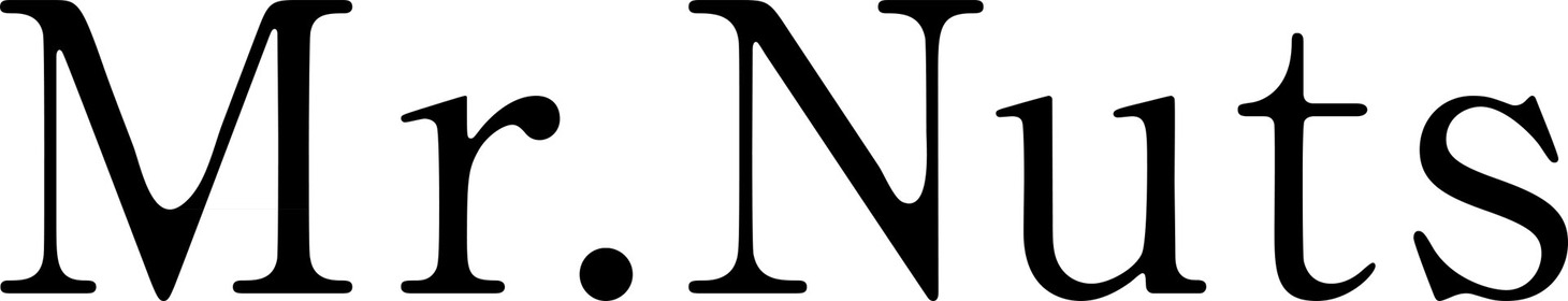 Mr.Nutsロゴ