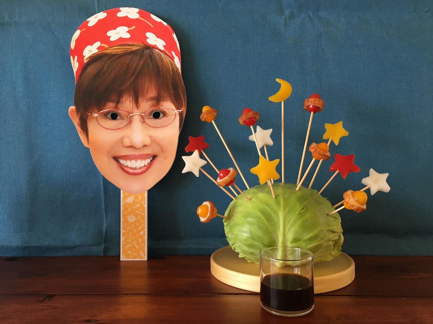 平野レミが作成した“プラネットポン酢”料理の写真。