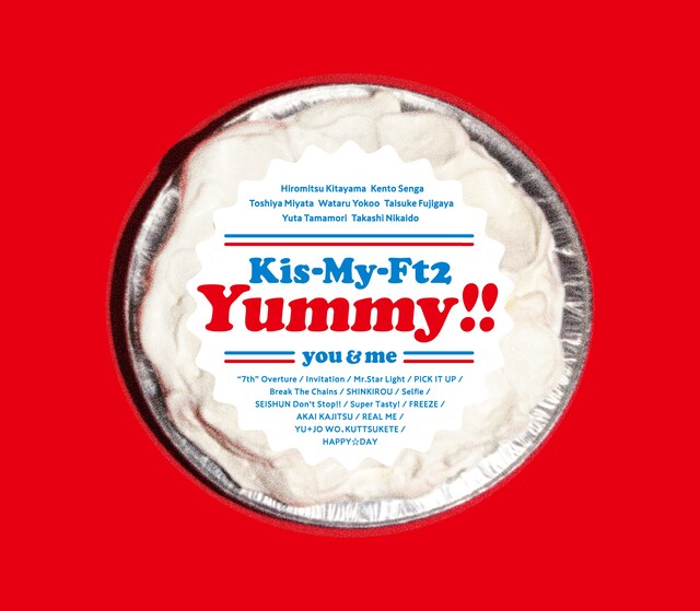Kis-My-Ft2「Yummy!!」初回限定盤Aジャケット