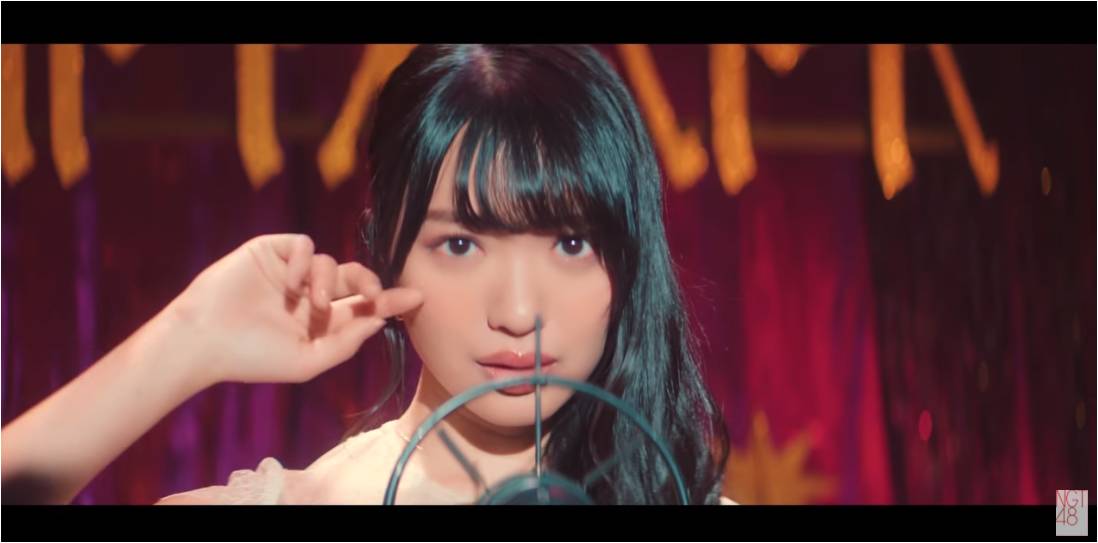 北原里英「私のために」ミュージックビデオのワンシーン。