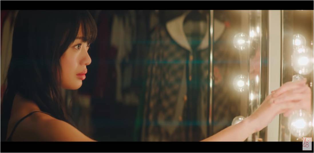 北原里英「私のために」ミュージックビデオのワンシーン。