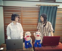 左から「西中島きなこ」新メンバーのわたなべひかる、瀬戸千明。