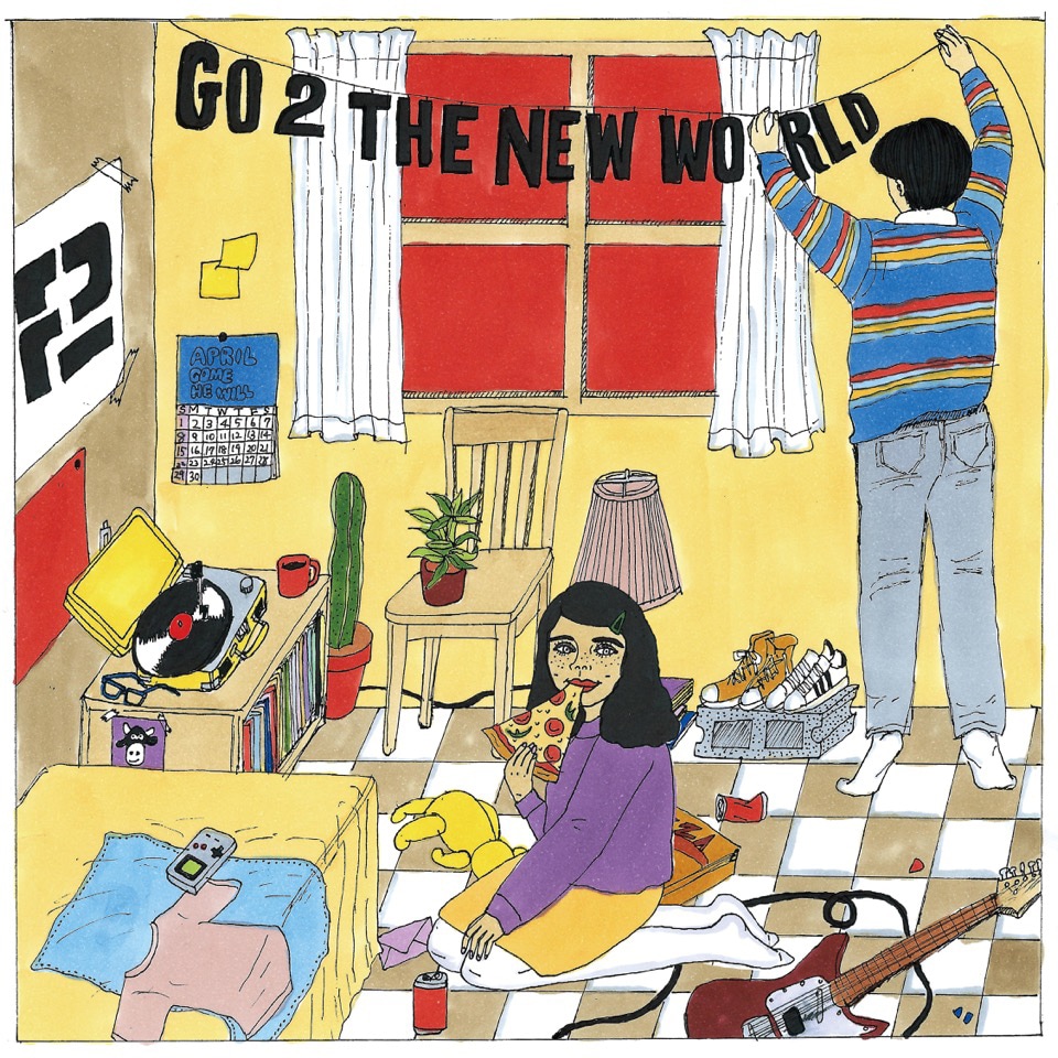 2「GO 2 THE NEW WORLD」アナログ盤ジャケット