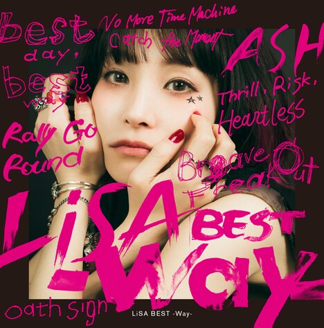 LiSA「LiSA BEST -Way-」初回限定盤ジャケット