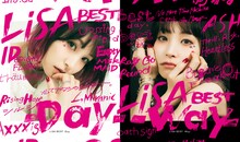 LiSA「LiSA BEST -Day- & LiSA BEST -Way-」完全限定盤ジャケット