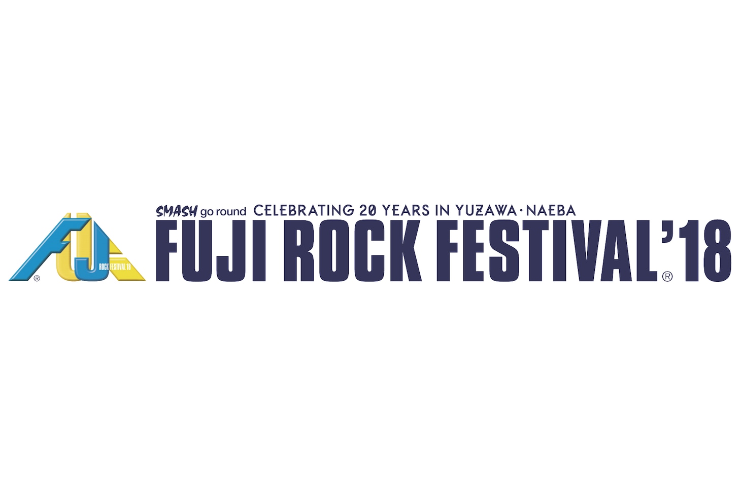 「FUJI ROCK FESTIVAL'18」ロゴ