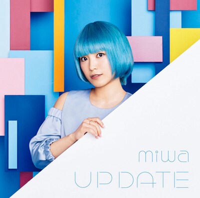 miwa「アップデート」初回限定盤ジャケット