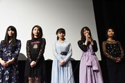 左から窪田美沙（仮面女子）、大野未来、片岡沙耶、加藤美紅、三橋栄香。