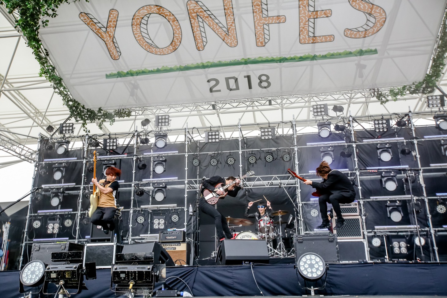 go!go!vanillas（Photo by Viola Kam[V'z Twinkle]）