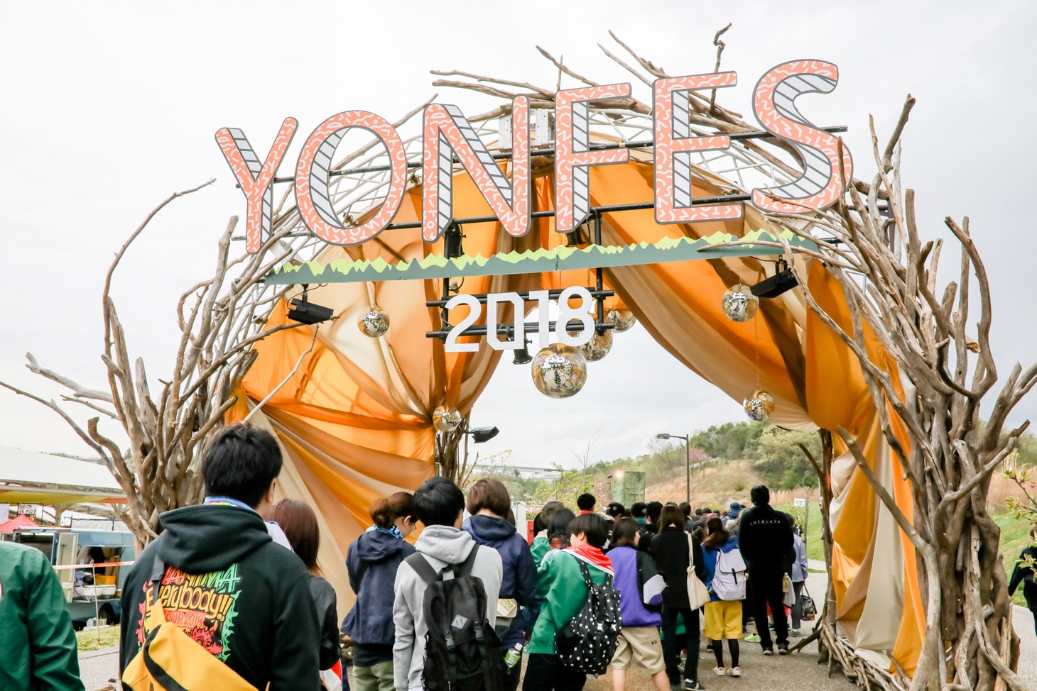 「YON FES 2018」の様子。（Photo by Viola Kam[V'z Twinkle]）