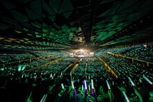 「欅坂46 2nd YEAR ANNIVERSARY LIVE」4月8日公演の様子。（撮影：上山陽介）