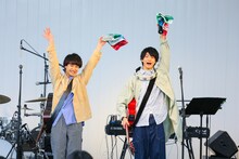 さくらしめじ1stフルアルバム「ハルシメジ」リリース記念フリーライブイベントの様子。（Photo by HAJIME）