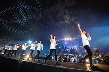 「欅坂46 2nd YEAR ANNIVERSARY LIVE」4月8日公演の様子。（撮影：上山陽介）