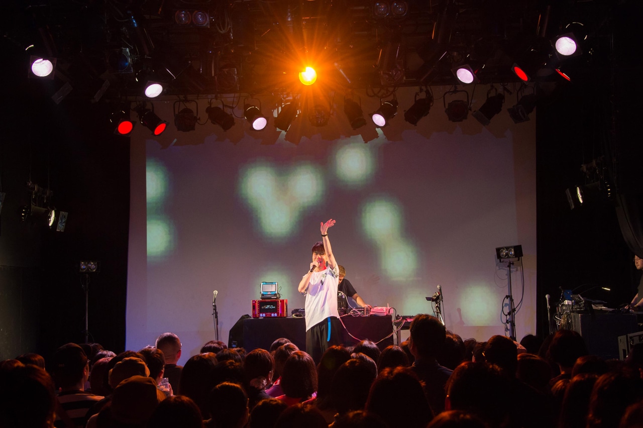「SLENDERIE RECORD SPRING FAIR」の様子。