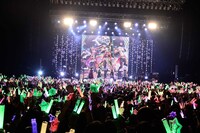 浦島坂田船「Spring Tour 2018 ～桜吹雪で乱de舞！～」最終公演の様子。（撮影：小松陽祐［ODD JOB］）