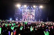 浦島坂田船「Spring Tour 2018 ～桜吹雪で乱de舞！～」最終公演の様子。（撮影：小松陽祐［ODD JOB］）