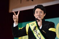 熱く語る松岡修造。