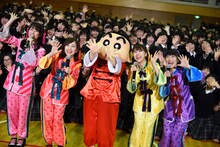 ももいろクローバーZ、野原しんのすけ、蒲田女子高等学校生徒。