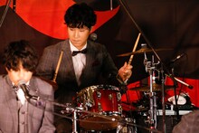 松浦匡希（Dr）（撮影：山川哲也）