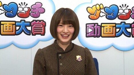 ルービックキューブを使ったスゴ技を披露する中田花奈。(c)フジテレビ