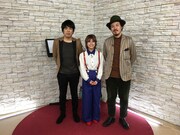 スキマスイッチと番組MCのIMALU。 (c)テレビ朝日