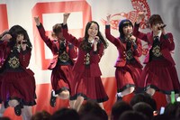 NGT48の東京・代々木公園野外ステージでのフリーライブの様子。