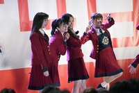 NGT48の東京・代々木公園野外ステージでのフリーライブの様子。