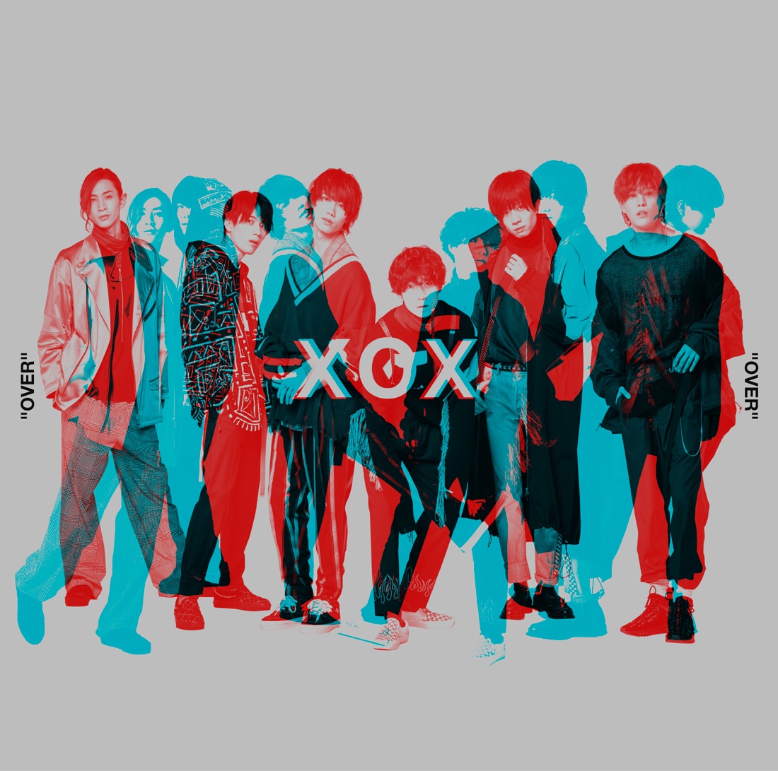 XOX「OVER」初回限定盤ジャケット
