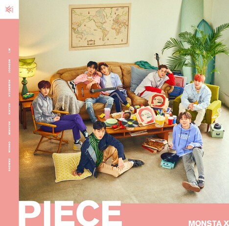 MONSTA X「PIECE」初回限定盤Aジャケット