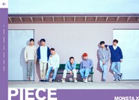 MONSTA X「PIECE」初回限定盤Bジャケット