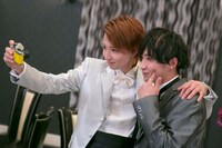 CUBERS「それじゃ、よろしく」撮影時の様子。