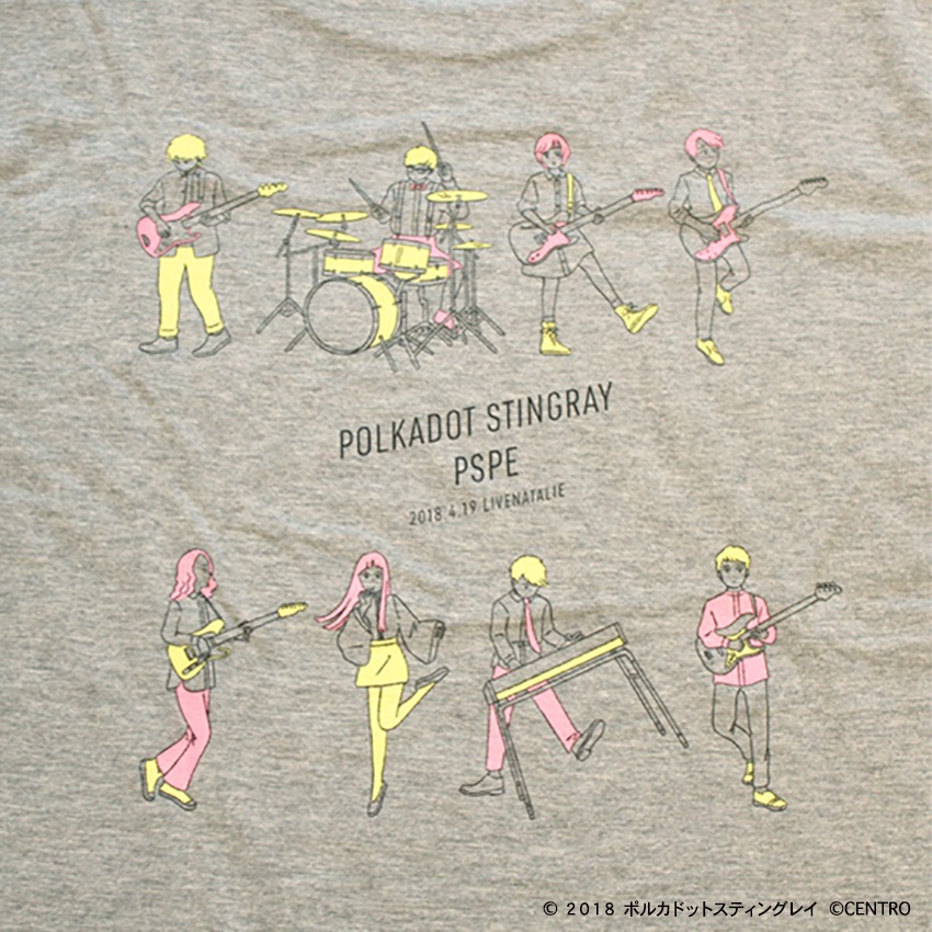 「ライブナタリー201804」Tシャツ 裏デザイン