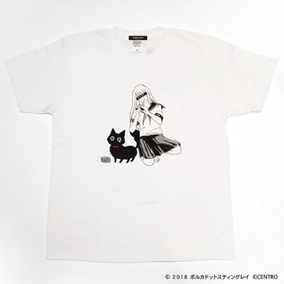 ポルカドットスティングレイ×パスピエ コラボTシャツ 表デザイン