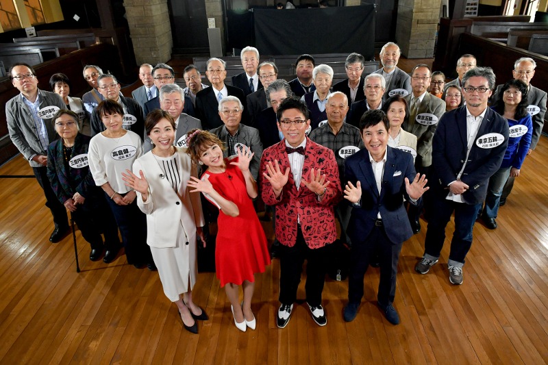 「告白！THE生き証人」出演者たち。