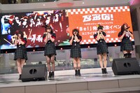 ベボガ！「Be！」リリース記念イベントの様子。